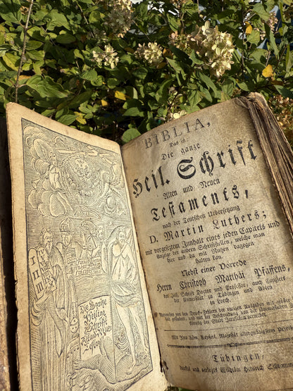 1786 German Martin Luther Bible